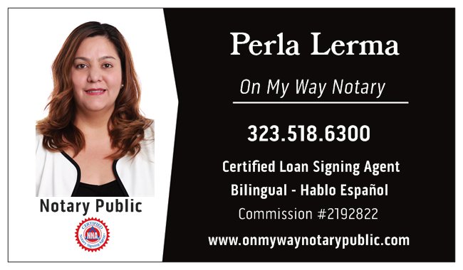 On My Way Notary Public